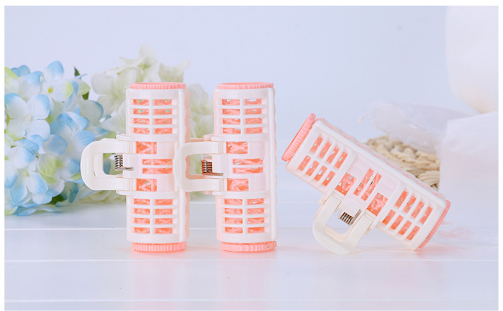 3PCS Plastic DIY Hair Styling Roller Curlers Clips