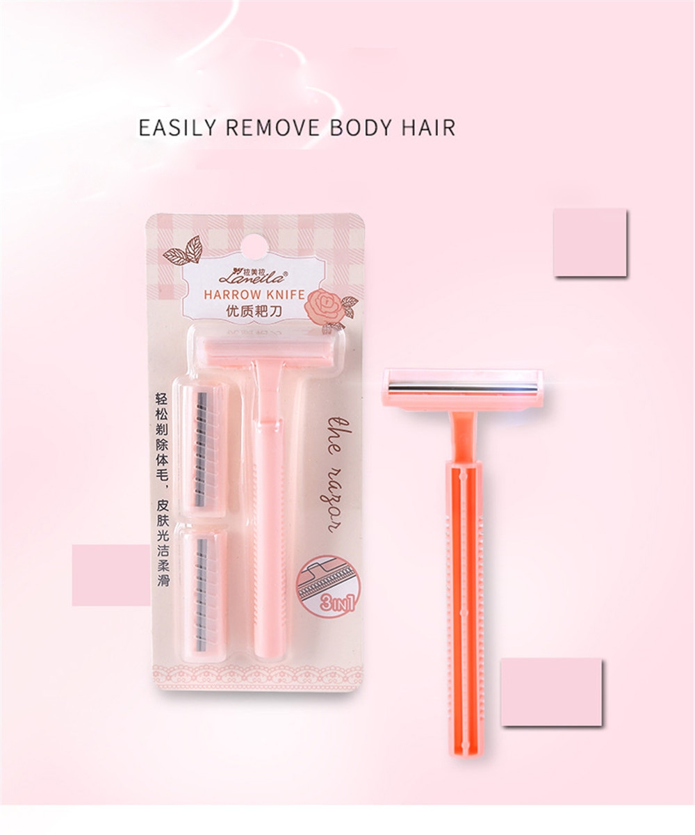 Kilimall Plastic Handle Body Bikini Underarm Hair Shaver Razor