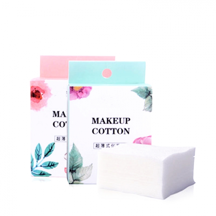 50pcs Cotton Cleansing Soft Cotton Pad Cosmetic Face Beauty Remover Skin Care Pad Makeup Remove Tool