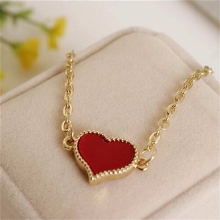 New Bracelet Alloy Love Heart Bracelets For Women Men Couple Fashion Jewelry