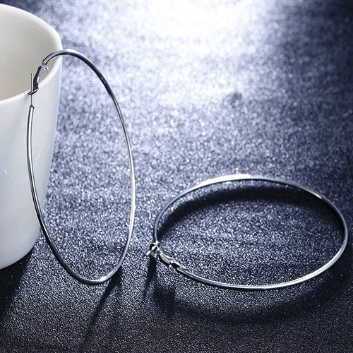 1 Pairs Hoop Earrings Set Big Circle Earring Fashion Jewelry for Women Girls