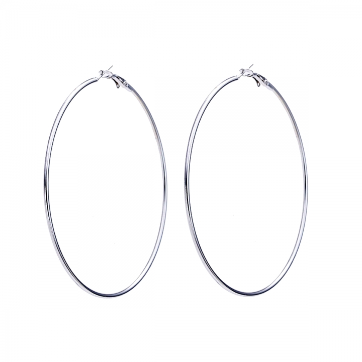 1 Pairs Hoop Earrings Set Big Circle Earring Fashion Jewelry for Women Girls