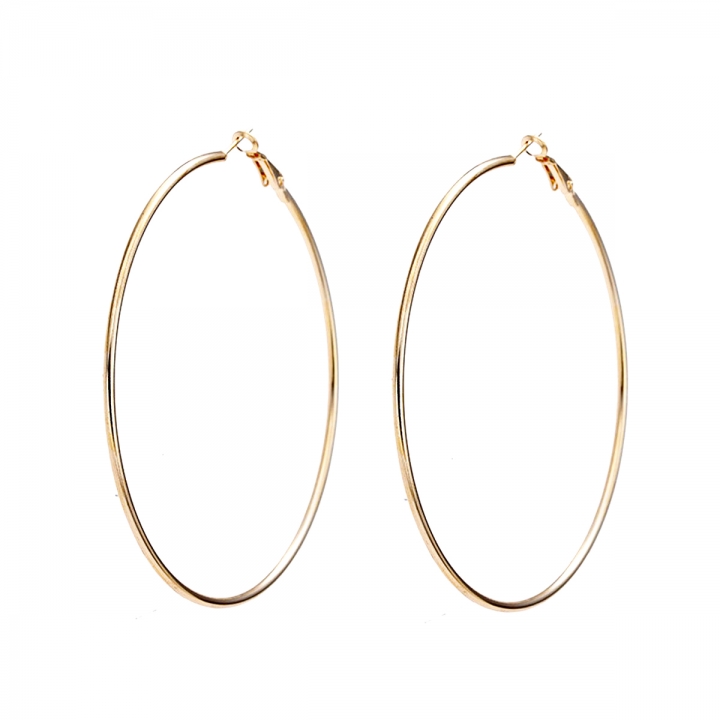1 Pairs Hoop Earrings Set Big Circle Earring Fashion Jewelry for Women Girls