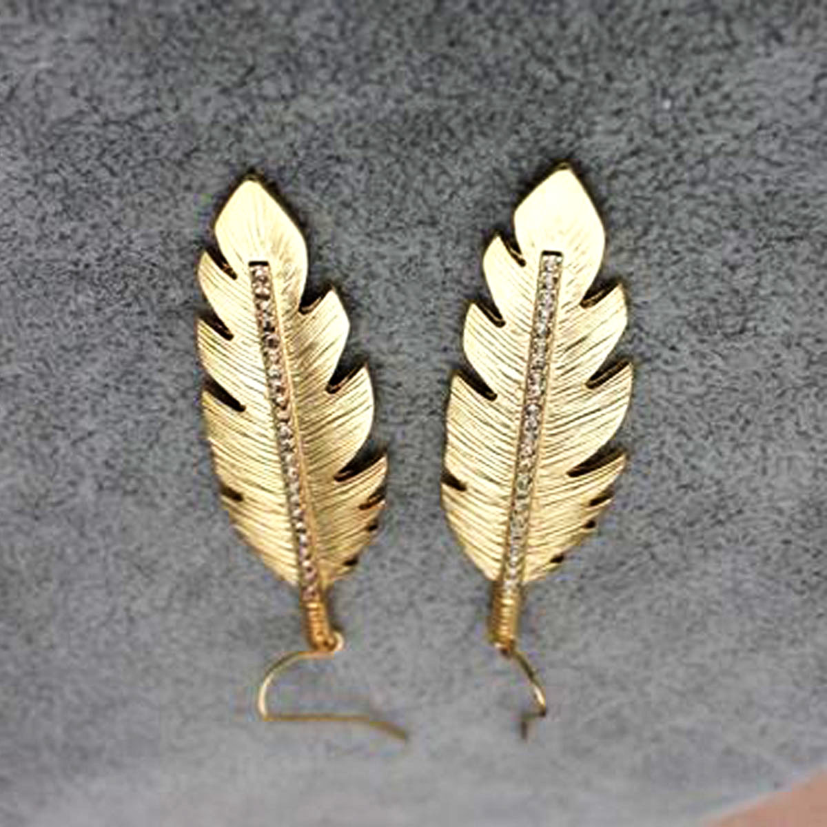 New Leaf Earrings For Women Wedding Fashion Jewelry Gift