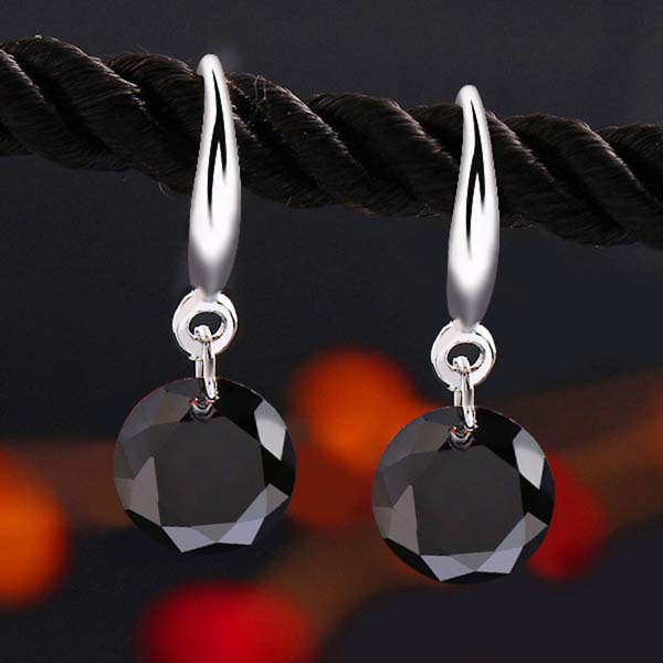 New Fashion  Crystal Stud Earrings for Women Jewelry Vintage Roman Small Earring