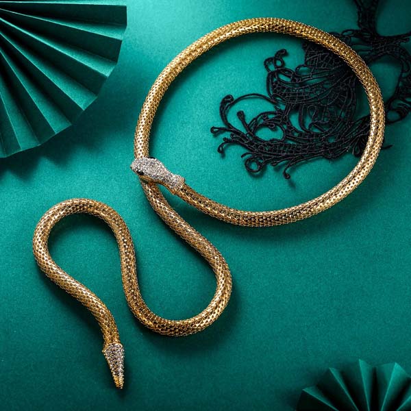 New Snake Type Necklace Women Choker