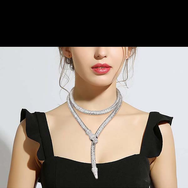 New Snake Type Necklace Women Choker