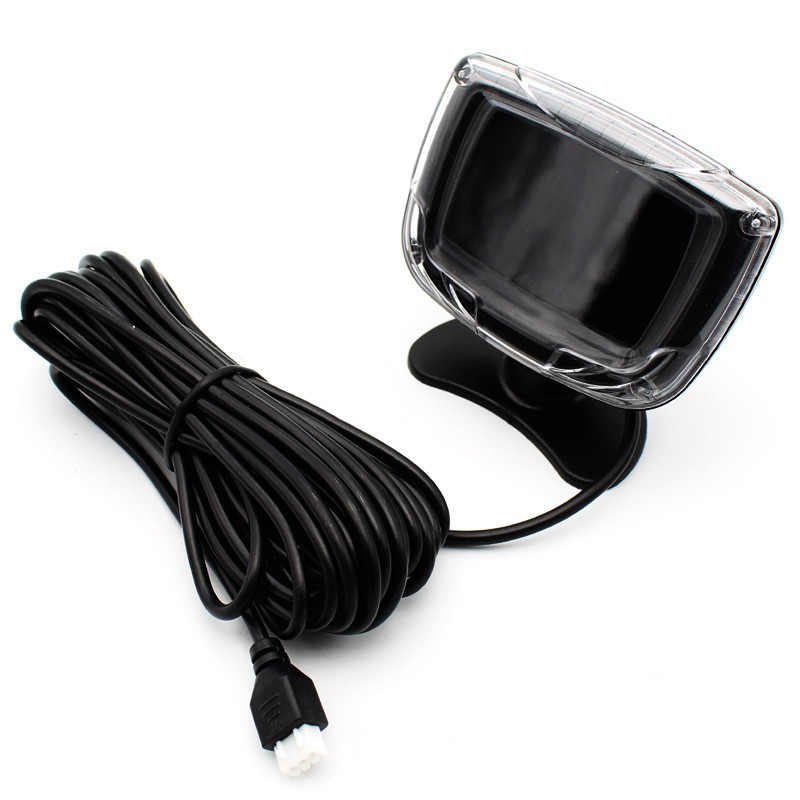ouchuangbo Car LCD Display Parking 8 Sensor Monitor Reversing Backup Radar Assistance Buzzer Alarm