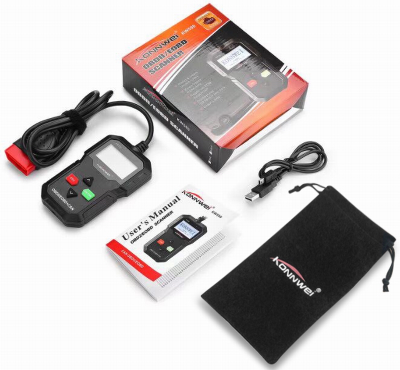 Ouchuangbo OBD2 Autoscanner  Support Multi-languages Full ODB2 Function Auto Diagnosis Scanner Tools
