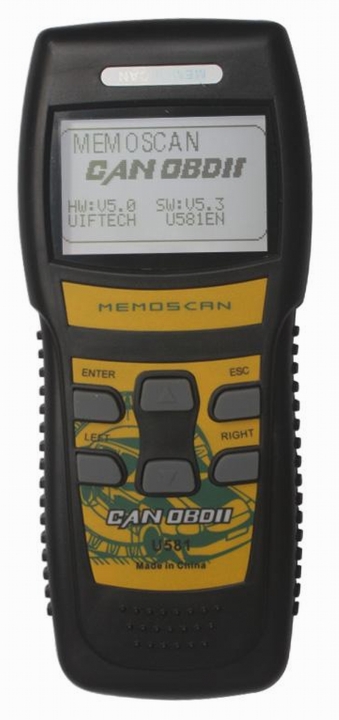 Ouchuangbo Diagnostic Code Reader Vehicle Info VIN SCAN OBDII/EOBDII OBD2 Memo Scanner