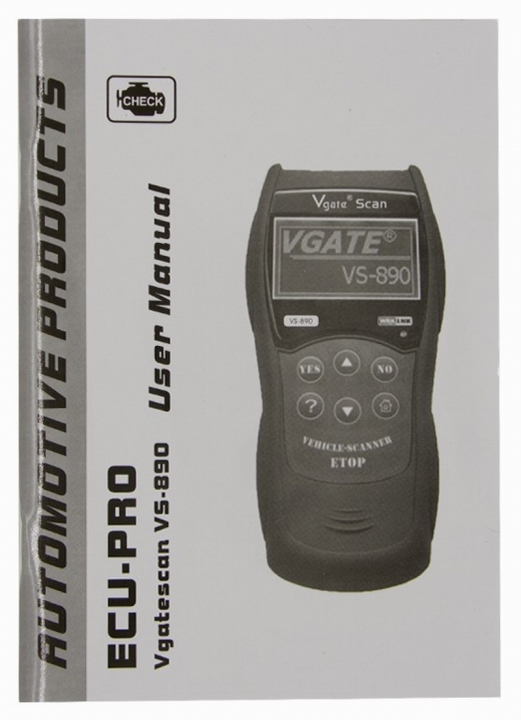 Ouchuangbo Auto Diagnostic Scanner Vgate VS890 OBD2 CAN-BUS Fault Car Code Reader Multi-language