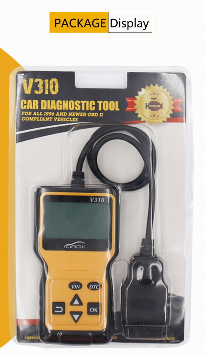 Ouchuangbo car Fault Code Readers Diagnostic OBD2 16Pin OBDII Male Scanner For cars after 2006