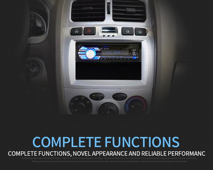 Ouchuangbo car mp3 mp4 dvd play audio stereo with USB aux music function FM