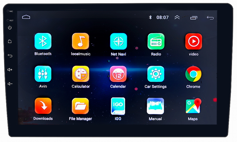 Ouchuangbo 10.1 inch univeral car MP5 audio gps radio multimedia free Kenya map android 10.0