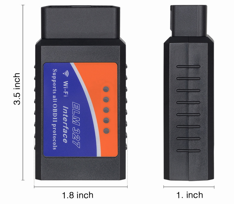 Ouchuangbo ELM327 WIFI OBD2 iOS Car Diagnostic Scanner for iPhone and android phone