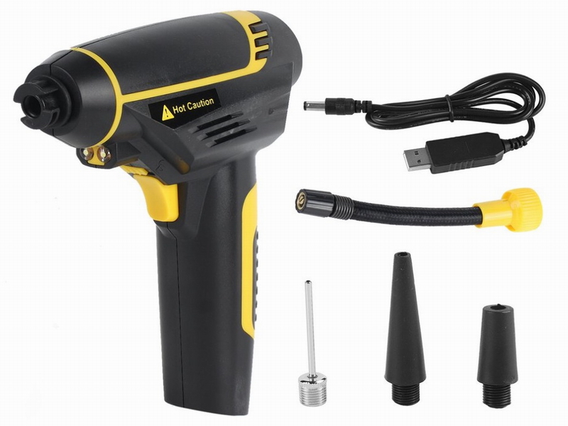 Ouchuangbo 12V Handheld digital Air Compressor Pump Tire Inflator Pump High Pressure Compressor