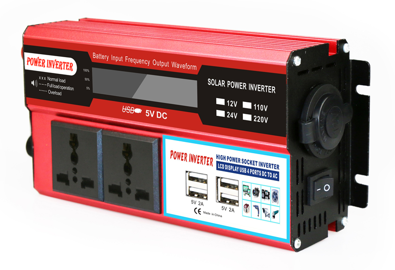 ouchuangbo 500W converter inverter DC 12V AC 110/220V car auto transformer dual USB car adapter