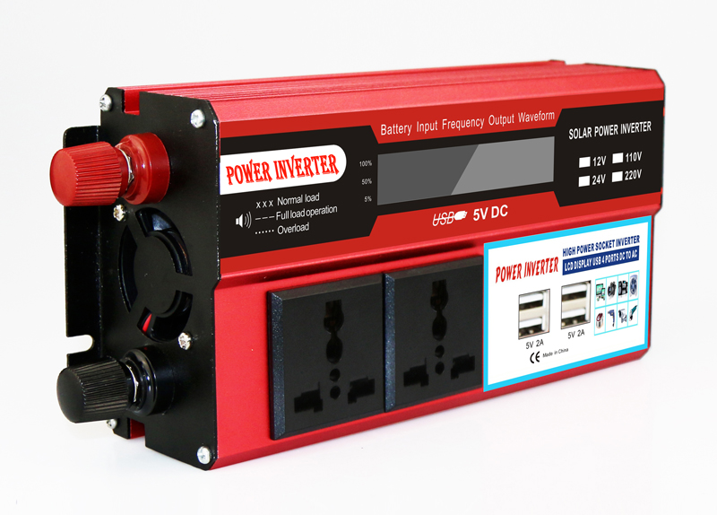 ouchuangbo 500W converter inverter DC 12V AC 110/220V car auto transformer dual USB car adapter
