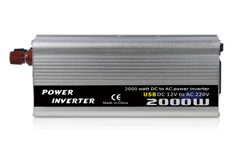 ouchuangbo 2000W DC 12V to AC 220V portable car power inverter charger converter adapter