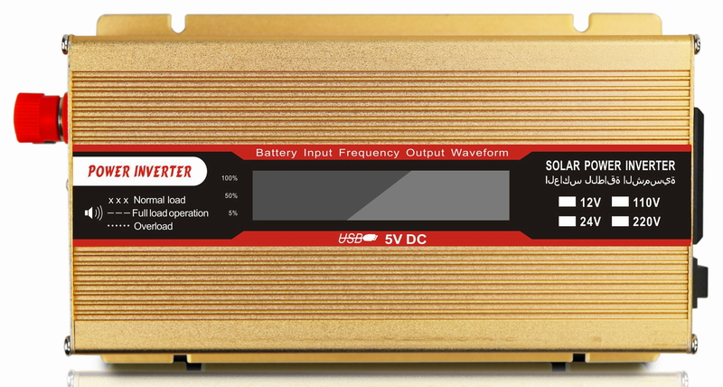 ouchuangbo Sine wave inverter DC 12V to AC 220V solar 2000W(2200W) voltage transformer converter LED screen