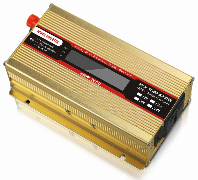 ouchuangbo Sine wave inverter DC 12V to AC 220V solar 2000W(2200W) voltage transformer converter LED screen
