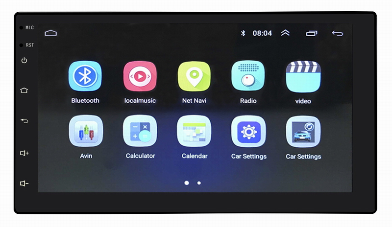 ouchuangbo Car radio 7 inch 2 Ding Android 6.0 GPS navigation touch screen HD car Bt MP5 player