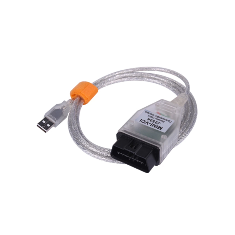 ouchuangbo MINI VCI V14.20.019 J2534 Scanning Cable Diagnostic Interface OBD2 Adapter of Toyota TIS