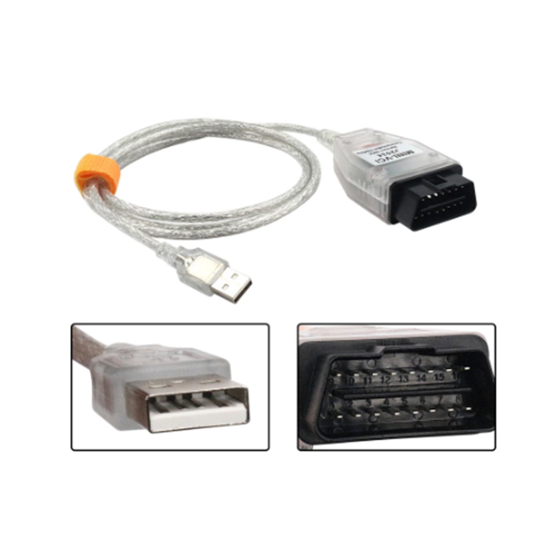 ouchuangbo MINI VCI V14.20.019 J2534 Scanning Cable Diagnostic Interface OBD2 Adapter of Toyota TIS
