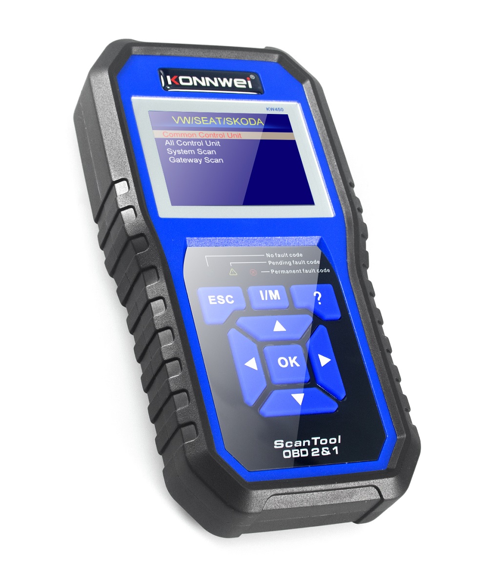 ouchuangbo KW450 OBDII code reader engine fault reader erase / reset fault code diagnostic scanner