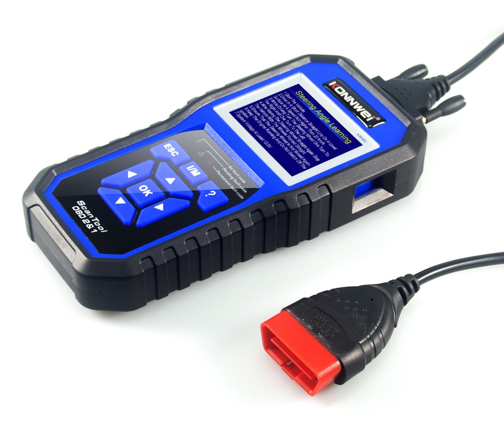 ouchuangbo KW450 OBDII code reader engine fault reader erase / reset fault code diagnostic scanner