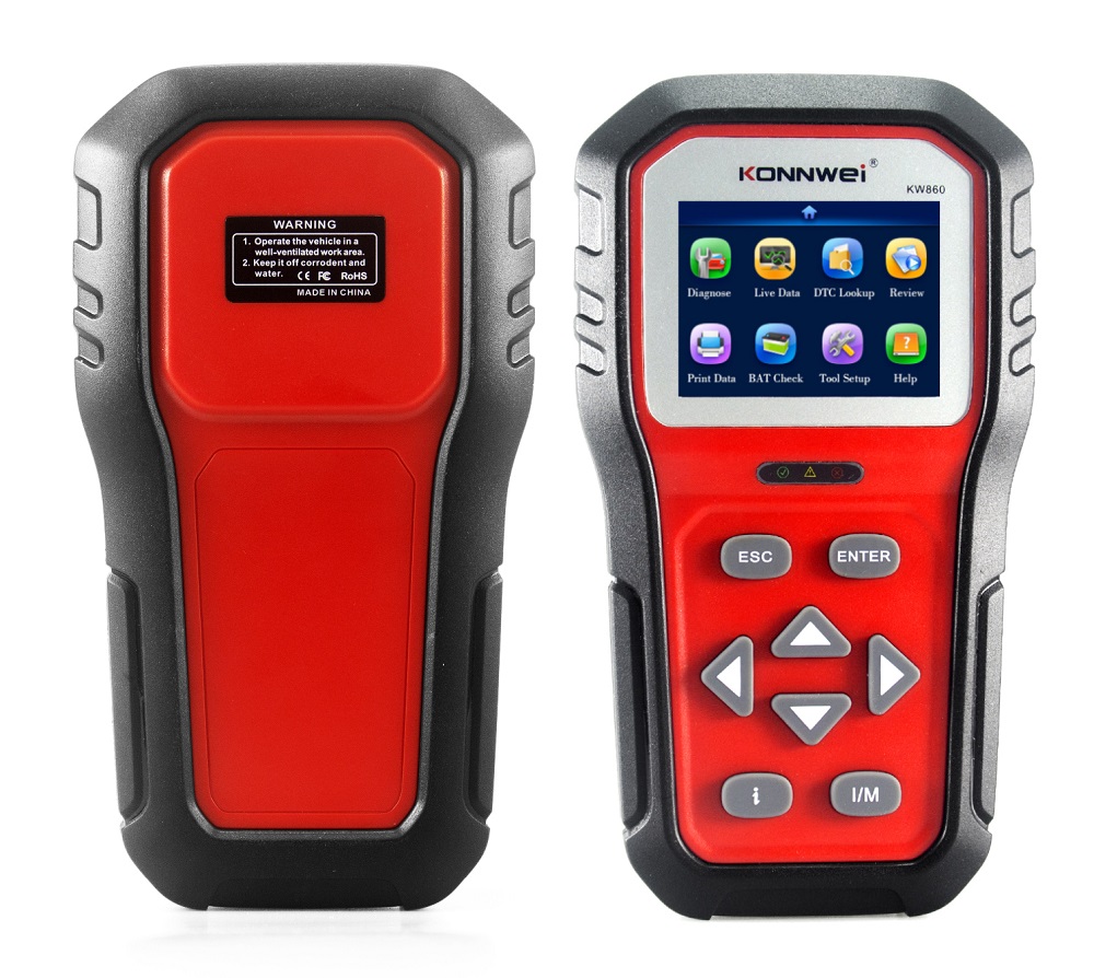 ouchuangbo KW860 Universal OBDII scanner code reader engine fault reader diagnostic scanner