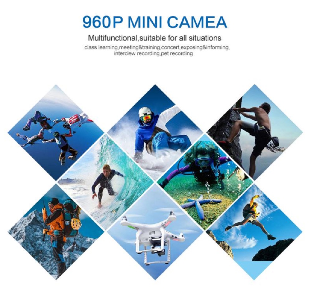 ouchuangbo SQ11 micro camera Hd 1080p sensor pocket small night vision DVR micro video recorder
