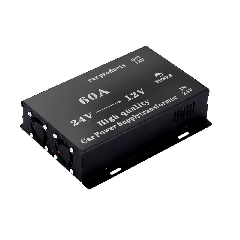 ouchuangbo 60A DC 24V to 12V Car Truck Power Converter Voltage Reducer Step-down Transformer