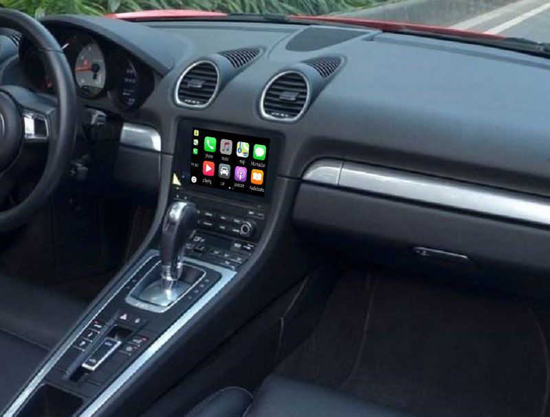 ouchuangbo For Porsche 718 2016-2018 wireless Carplay with Android auto mirror screen