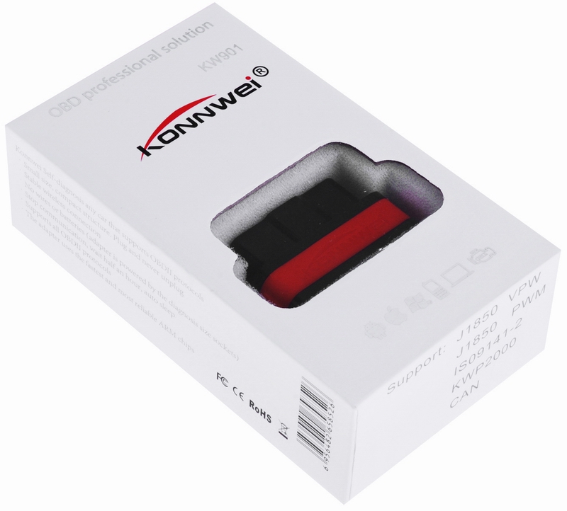 ouchuangbo  Bluetooth 3.0 OBD2 scanner code reader auto diagnostic auto detector Android version