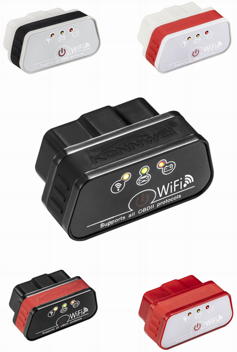 ouchuangbo WiFi OBDII auto scanner code reader auto detector for IOS and Android Software