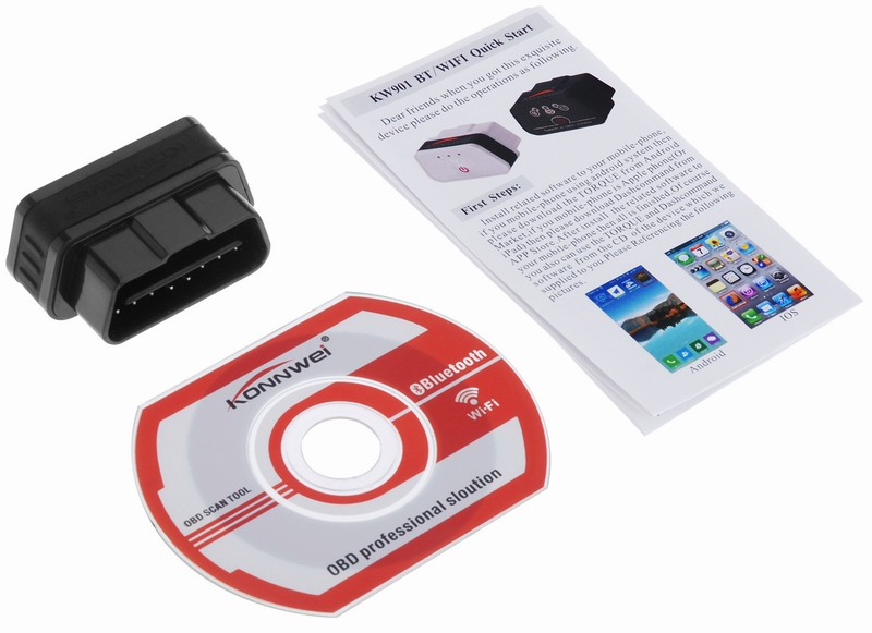 ouchuangbo WiFi OBDII auto scanner code reader auto detector for IOS and Android Software