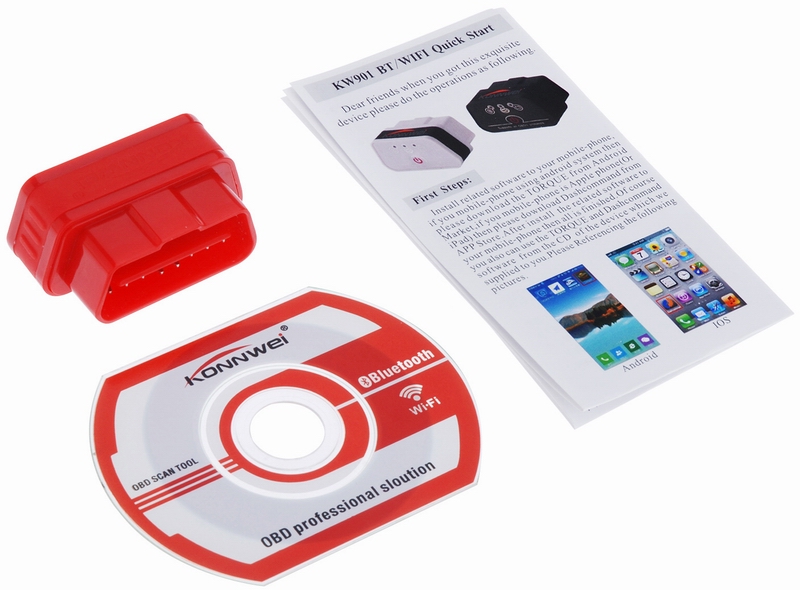 ouchuangbo WiFi OBDII auto scanner code reader auto detector for IOS and Android Software