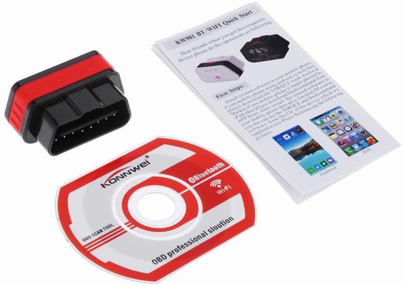 ouchuangbo WiFi OBDII auto scanner code reader auto detector for IOS and Android Software