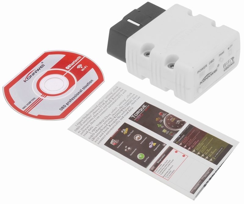 Ouchungbo auto scanner works on wifi  Wireless Car Code Scanner For Android iOS iPhone 7 Plus