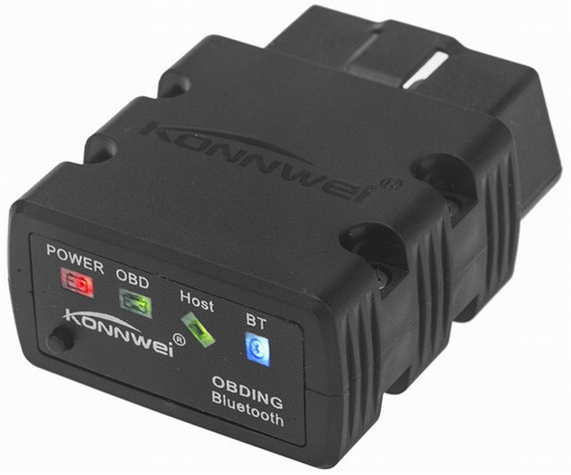 Ouchuangbo KW902 OBDII code reader elme 327 diagnostic tool can be used on Android PC