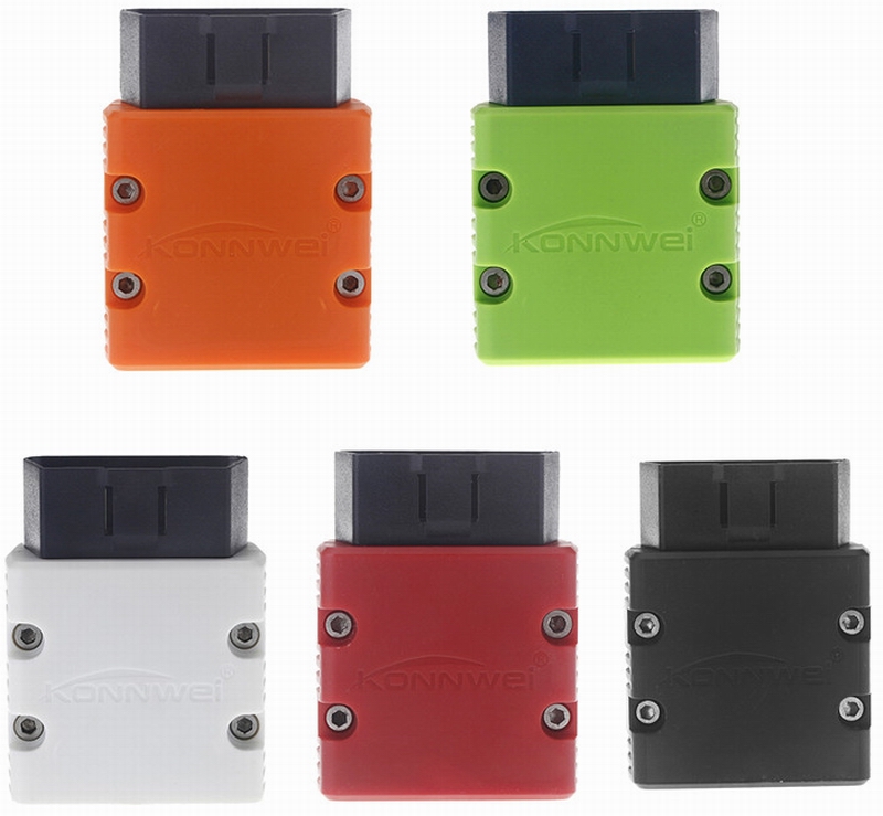 Ouchuangbo KW902 OBDII code reader elme 327 diagnostic tool can be used on Android PC