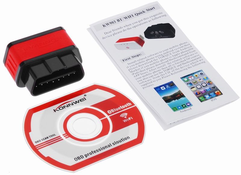 ouchuangbo Elm327 WIFI OBD2 Scanner for Android Wireless Car Scanner auto scanner