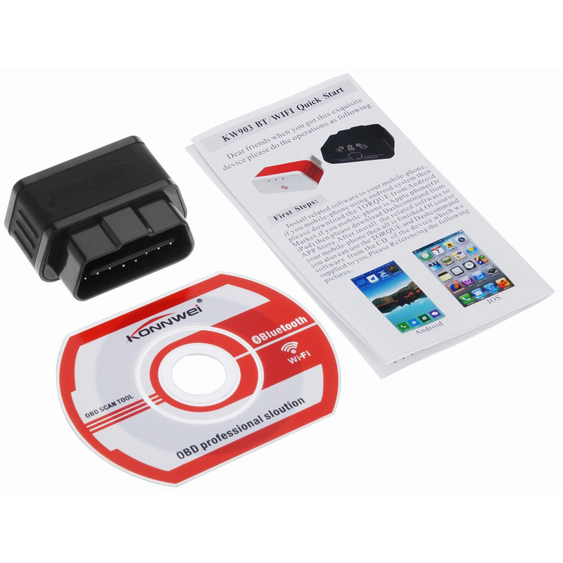 ouchuangbo Elm327 WIFI OBD2 Scanner for Android Wireless Car Scanner auto scanner