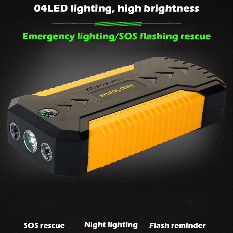 ouchuangbo  Jump starter car emergency starting power 12V 20000mah SOS lamp Notebook Charger