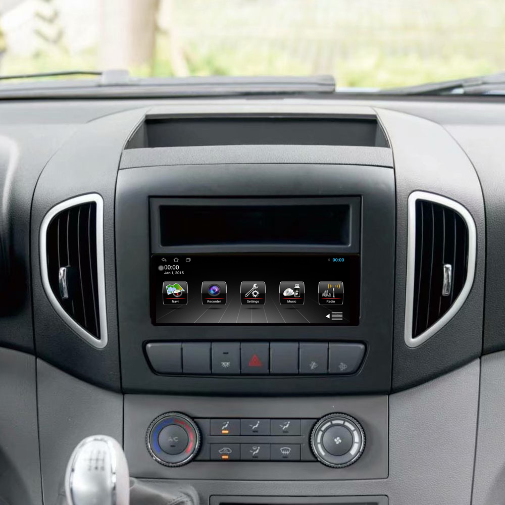 ouchuangbo 6.9 &quot;touch screen Bluetooth Android 8.1 stereo video GPS WiFi universal 1DIN car radio