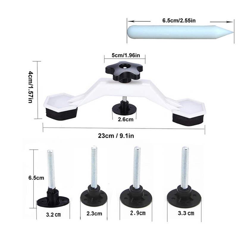 ouchuangbo Automotive Sheet Metal Tools Plastics Alloys Dent Restorer Crossing For Pit Repair