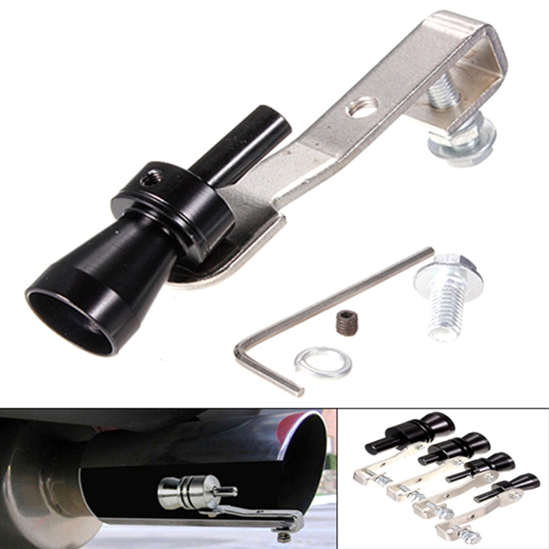 ouchuangbo Universal Car Turbo Sound WhistleMufflerExhaustPipeAuto Modified DeviceAccessories
