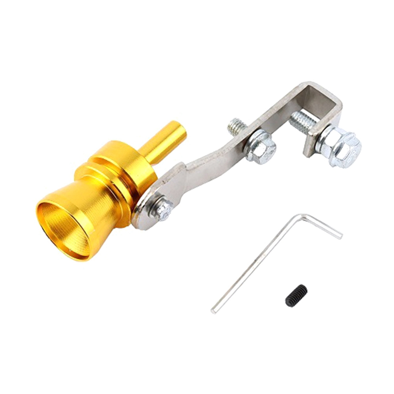 ouchuangbo Universal Car Turbo Sound WhistleMufflerExhaustPipeAuto Modified DeviceAccessories