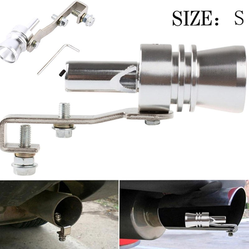 ouchuangbo Universal Car Turbo Sound WhistleMufflerExhaustPipeAuto Modified DeviceAccessories